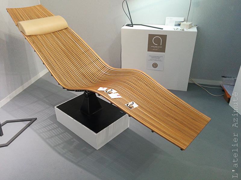 chaise bois et métal par Atelier Rouge Cerise